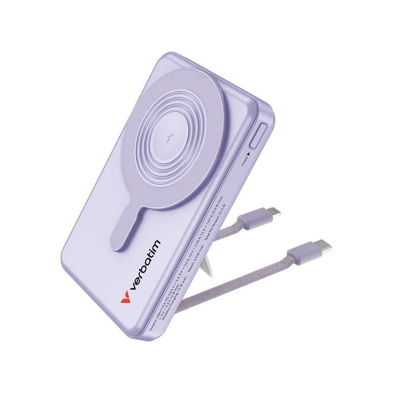 Verbatim Charge 'n' Go C+L LED螢幕 10000mAh WPBD10CL (CCC+QR Code)