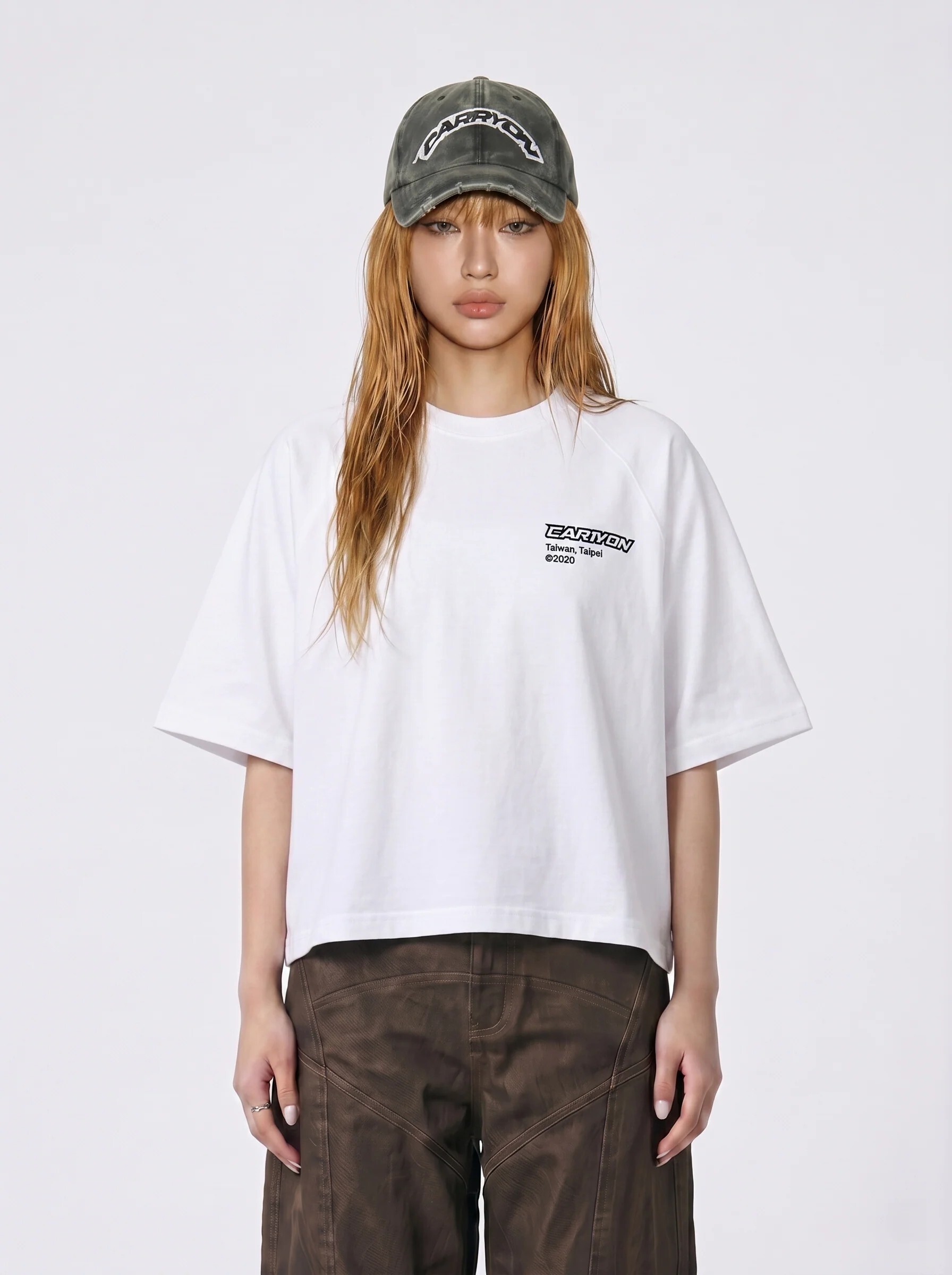 CARRYON 26SS Essential Logo Tee 刺繡 短袖