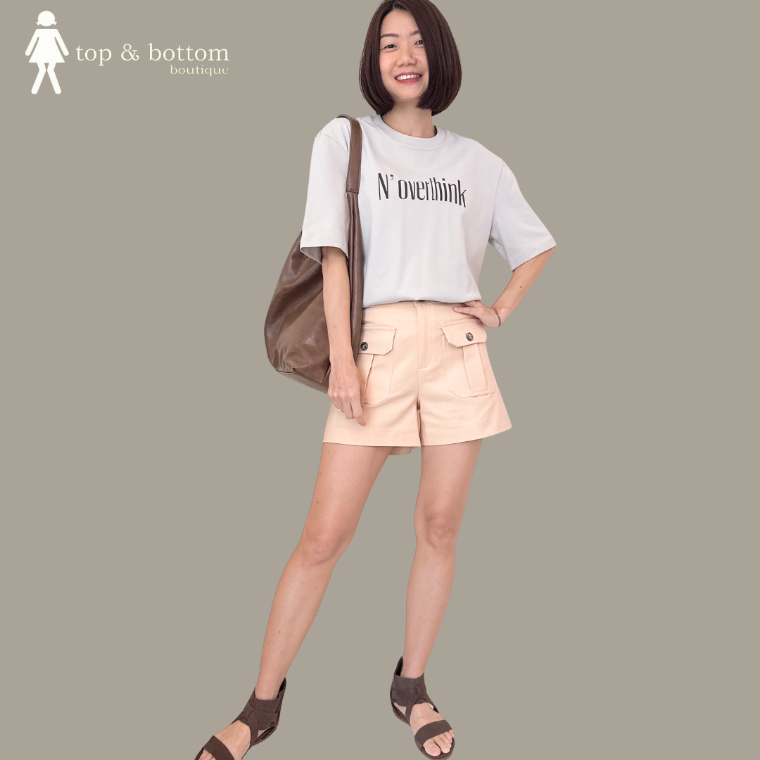 SHORT SLEEVE WORDING TEE