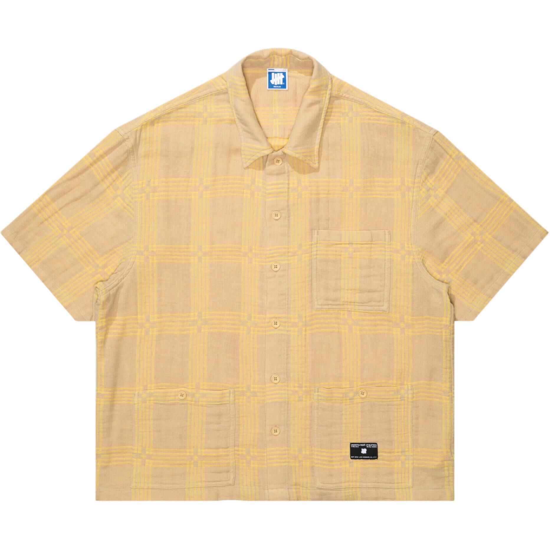 【代購】UNDEFEATED SS26 Shirts Unisex Turndown Pointed Collar Moderate UI62GST02M