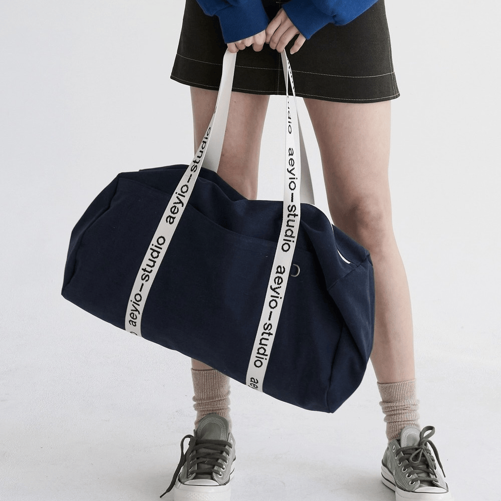aeyio studio｜LOGO STRAP BOSTON BAG_ABT1000 [6 colors]