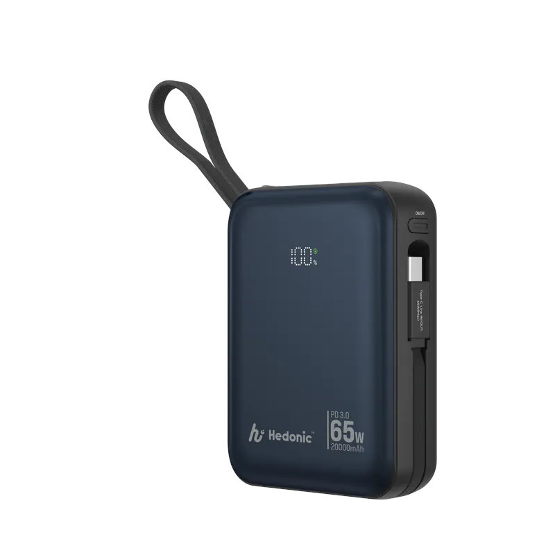 Hedonic 20000mah 65W (Lightning & USB-C) 移動電源 (CCC + QR Code)
