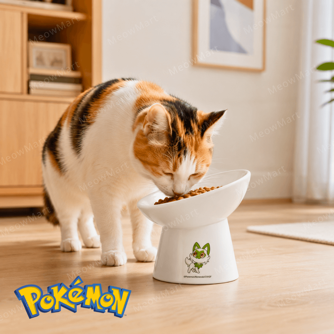 Pokémon x necoichi 新葉喵斜口碗
