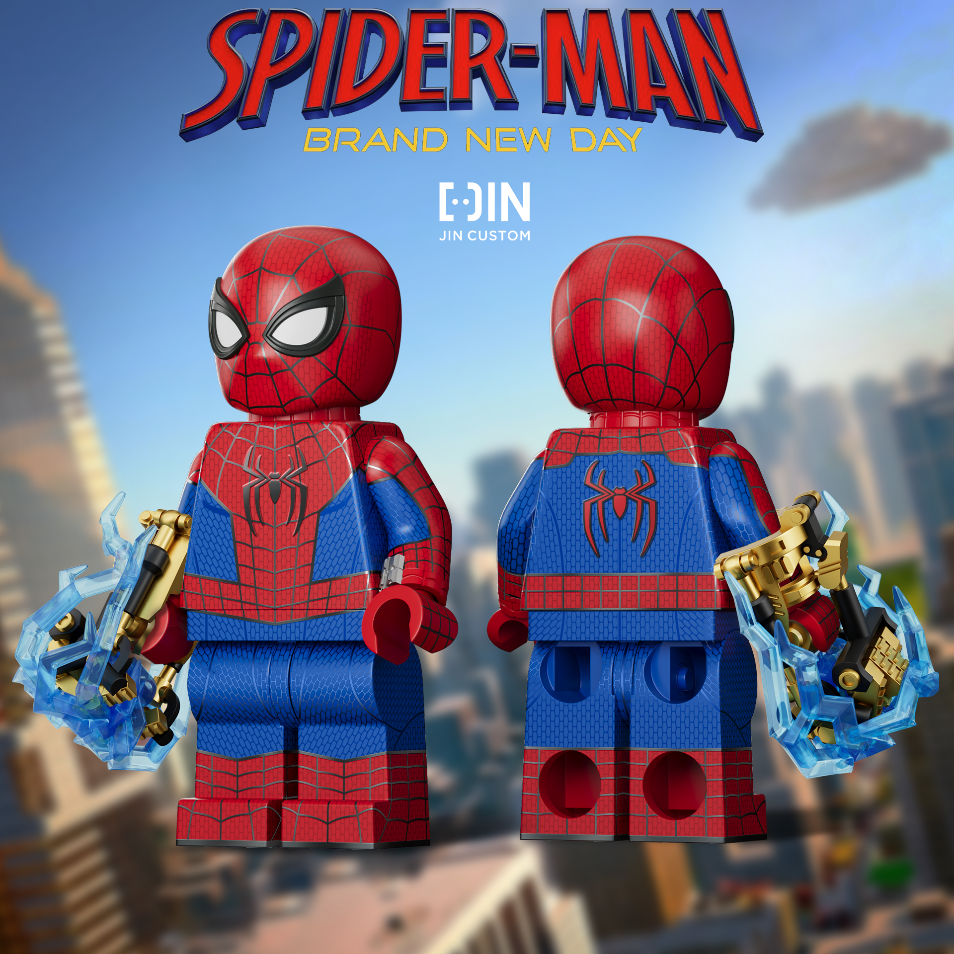 [Jin Custom][Preorder] Spider-Man 4: Brand New Day [PADprinted]