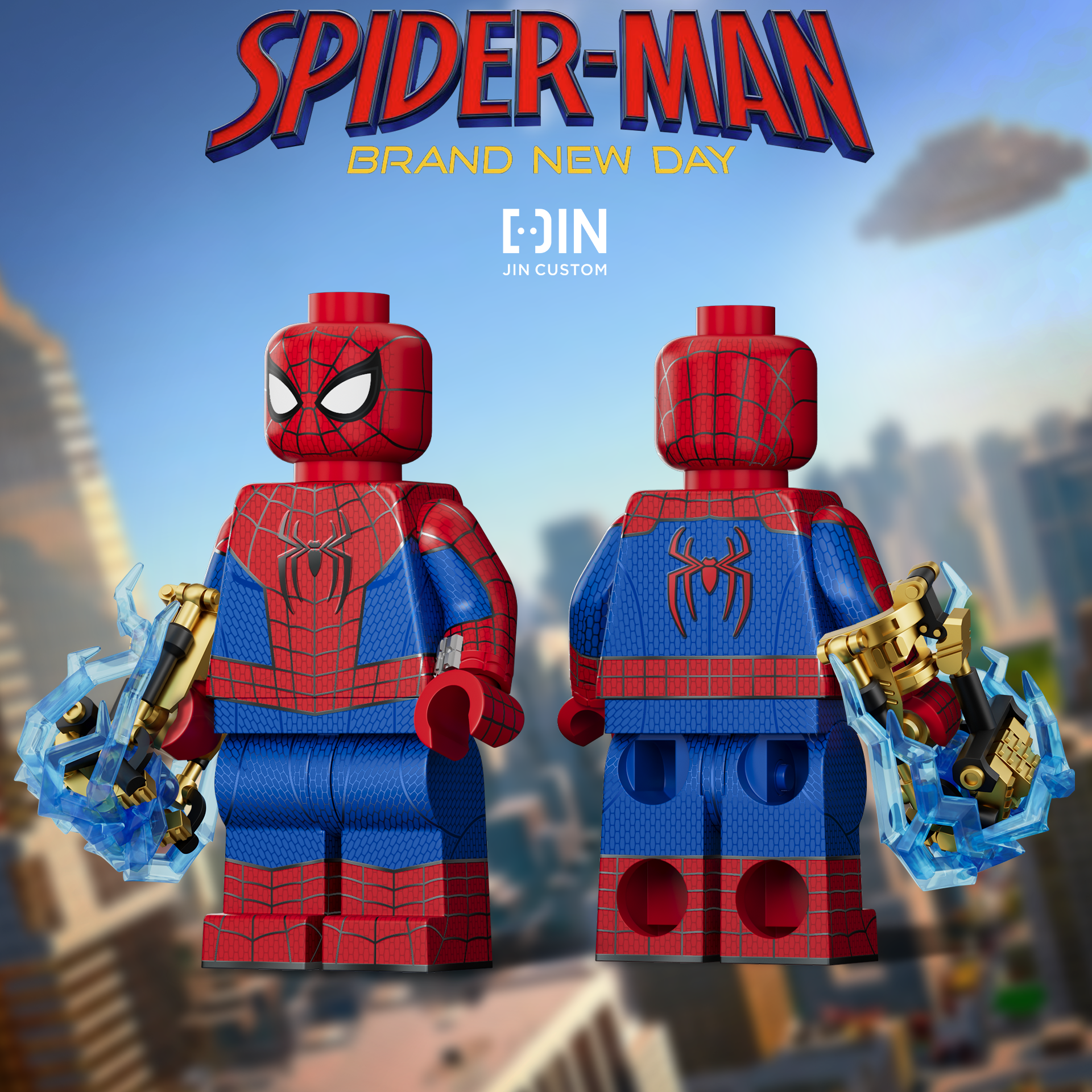 [Jin Custom][Preorder] Spider-Man 4: Brand New Day [PADprinted]