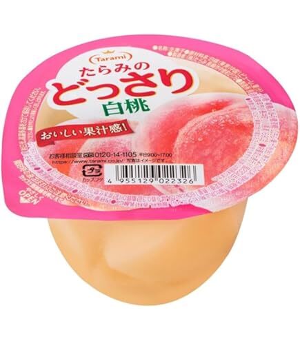 日本 TARAMI 達樂美 果凍杯 230g (水蜜桃 / 蜜柑 / 什錦)