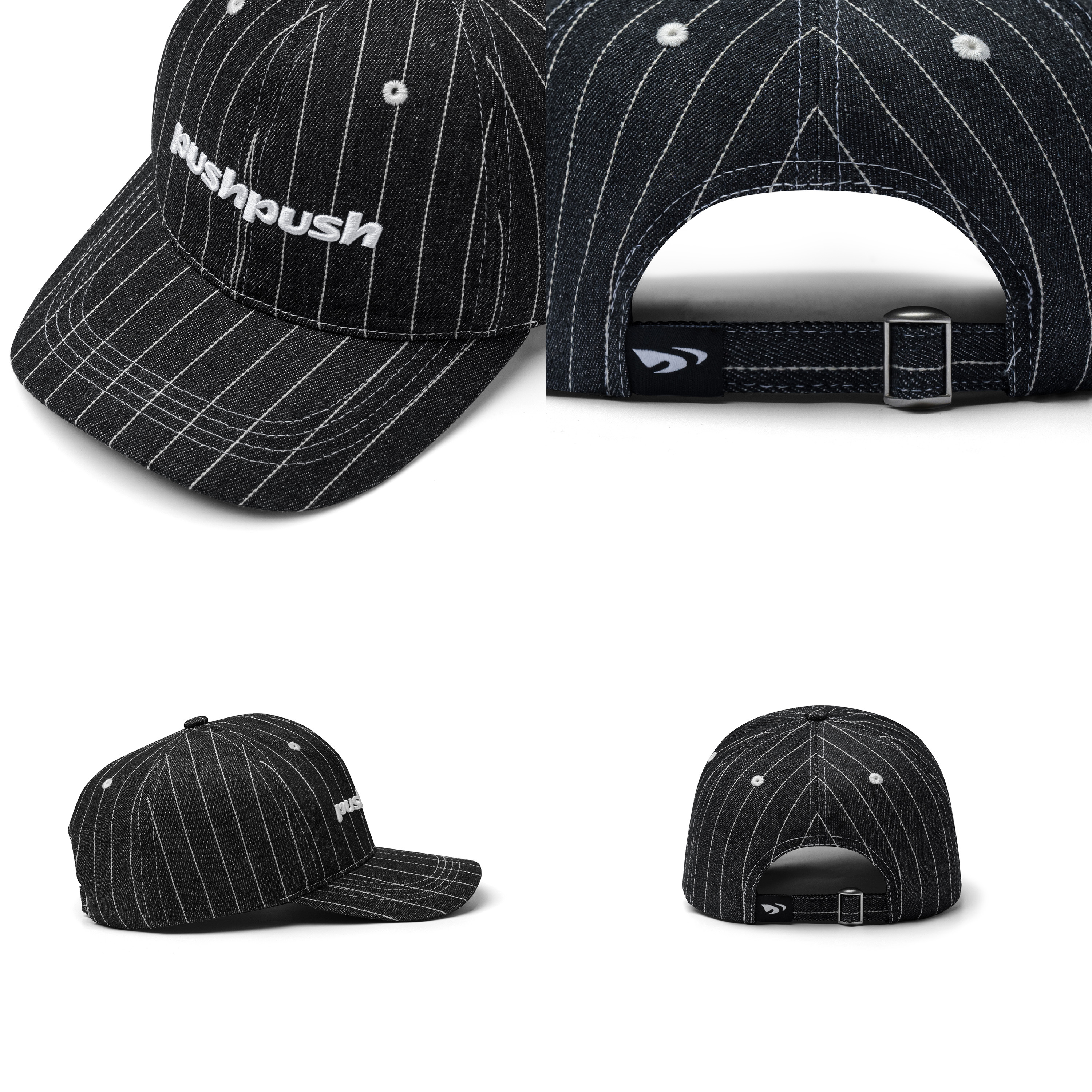 PUSH PUSH PP Striped Cap