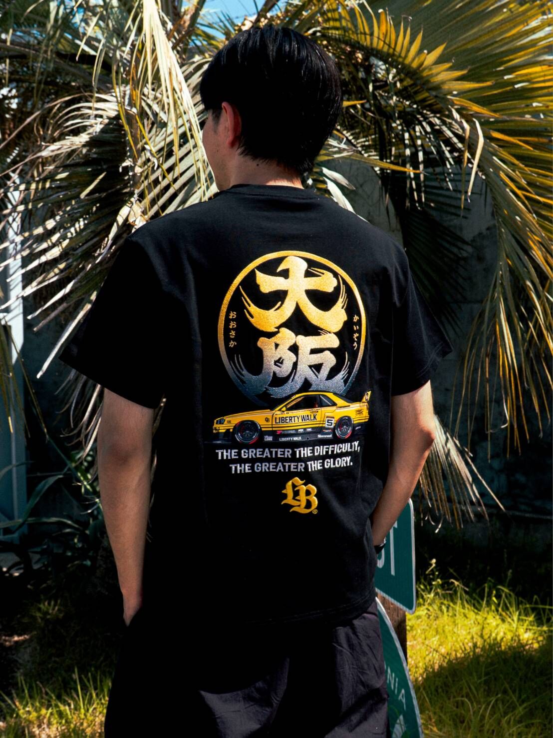 【LIBERTY WALK】0725發售 Osaka Exclusive items 閃耀金黃大阪限定TEE