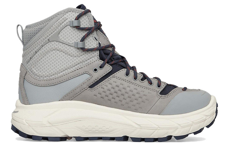 【代購】HOKA ONE ONE Tor Ultra Comfortable Round Toe High top Outdoor Shoes Unisex Gray 1129958-LSGS