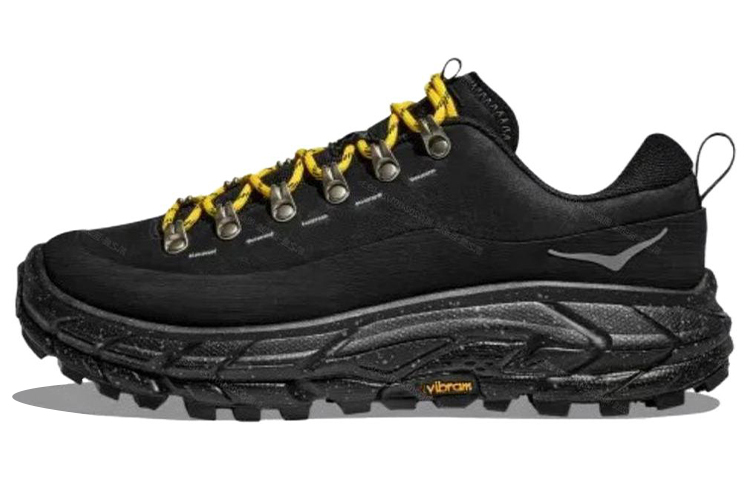 【代購】HOKA ONE ONE Tor Summit Leather Low top Casual Trail Running City Commuting Running Shoes Unisex Black 1147952-BBLC