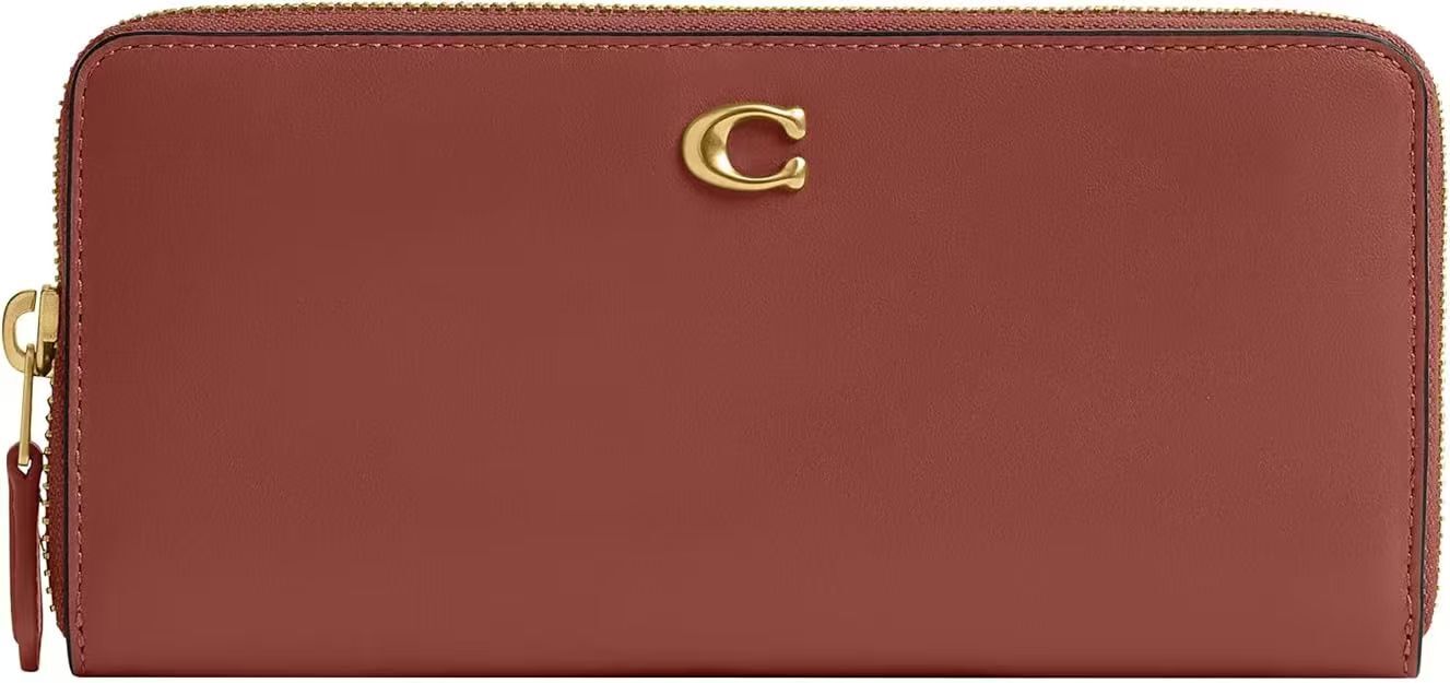 【預購】Coach H072518 長款拉鏈銀包 (紅色)
