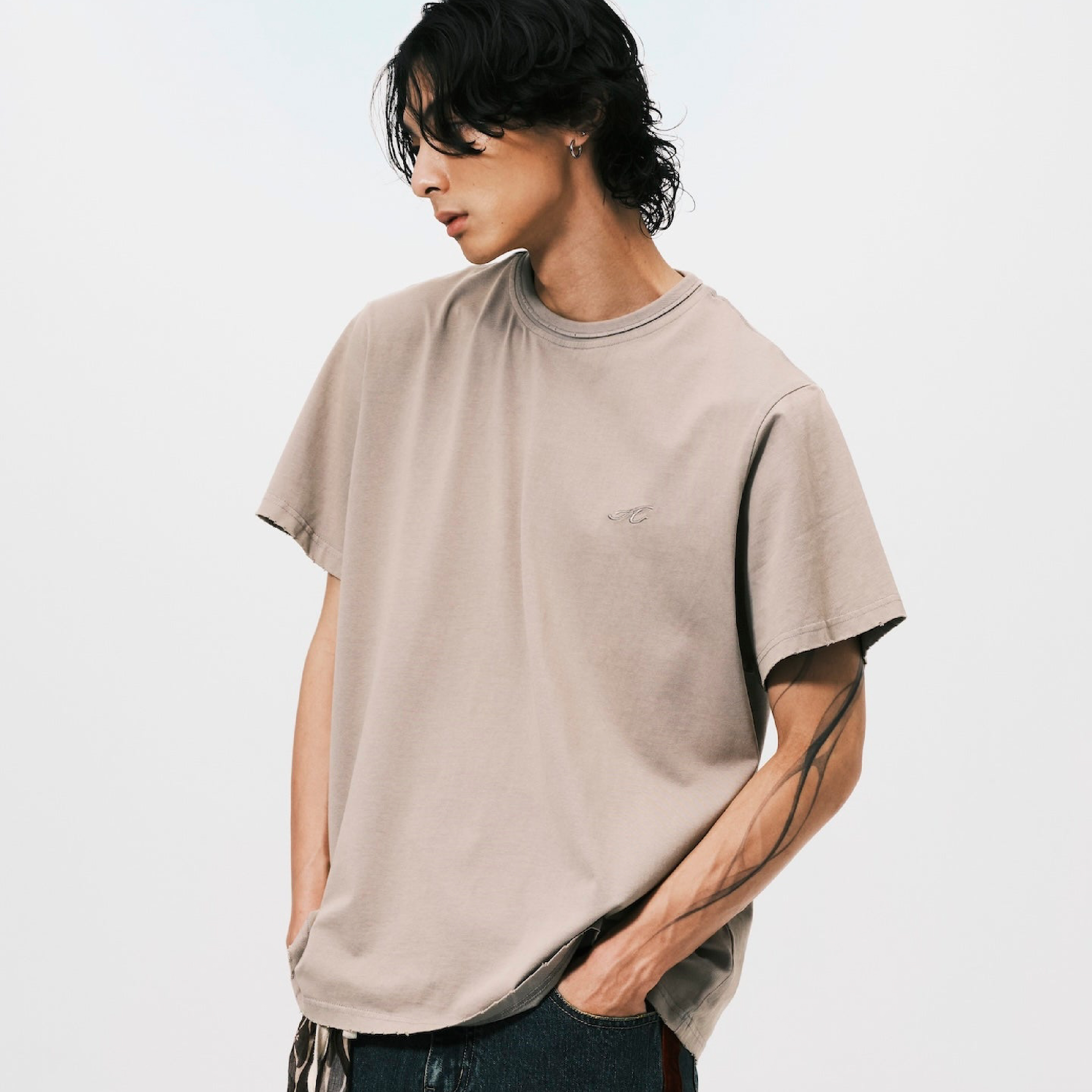ANOWHEREMAN "A" Oversize SS Tee