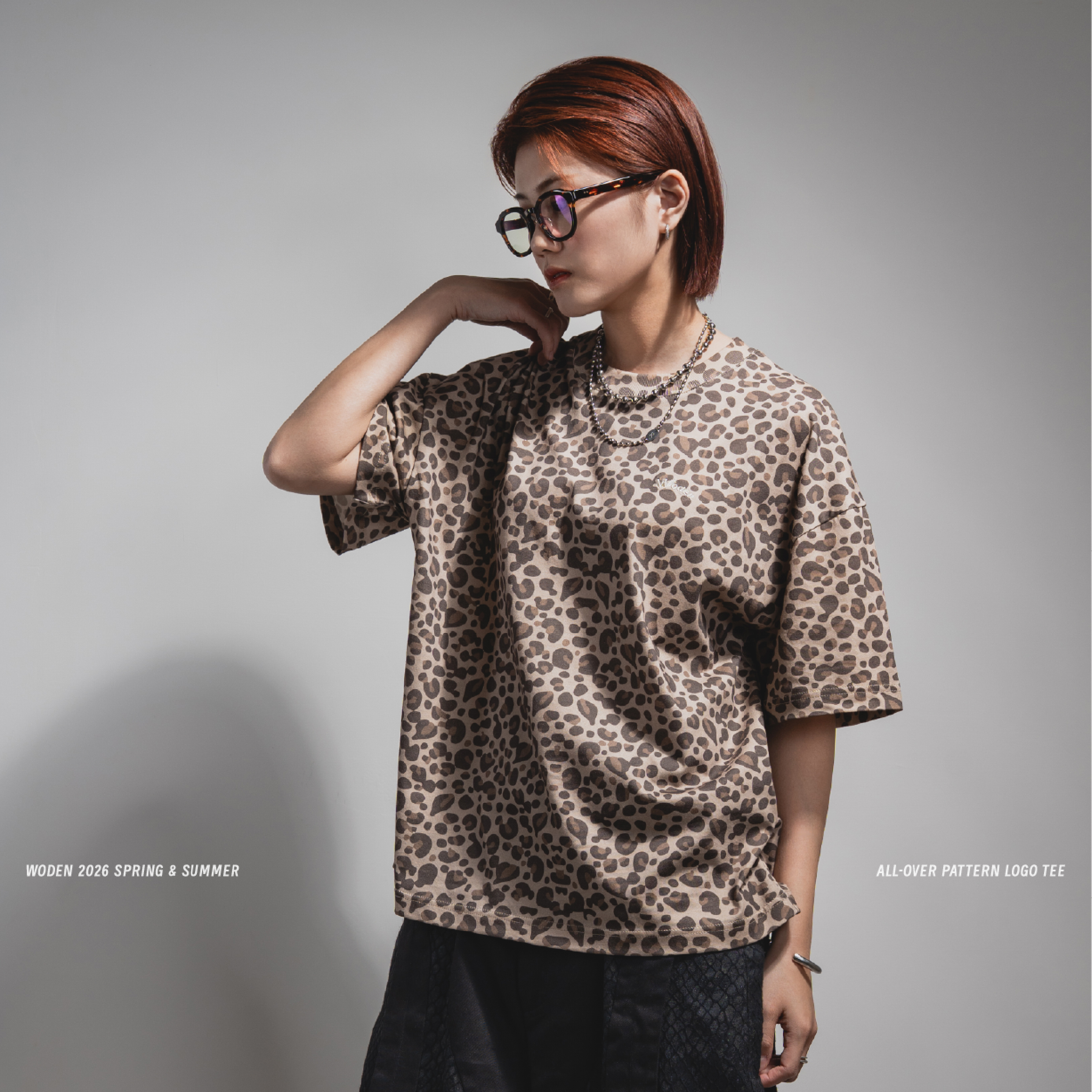 WODEN® All-Over Pattern Logo Tee 滿版印花短Tee