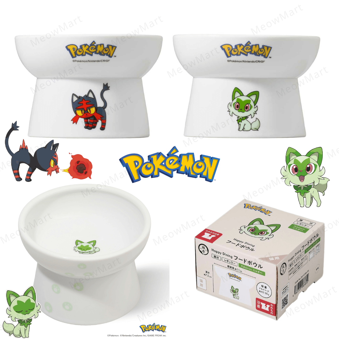 Pokémon x necoichi 新葉喵碗