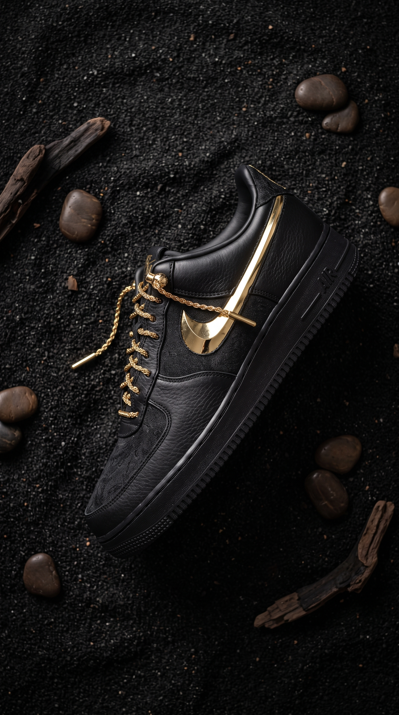 【Focus Store】預購 Victor Solomon x Nike Air Force 1 Low "ASW" 冠軍獎杯 黑金 IR2076-001