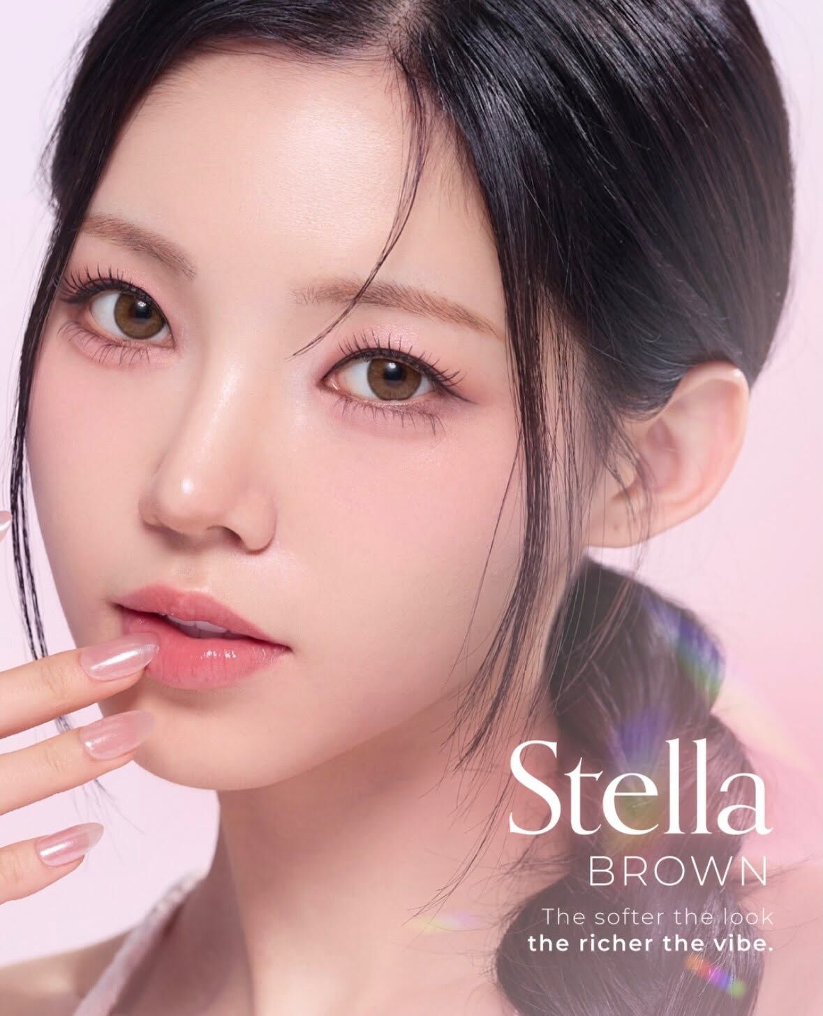 韓國GEO 彩色日拋_Stella Brown_10片裝