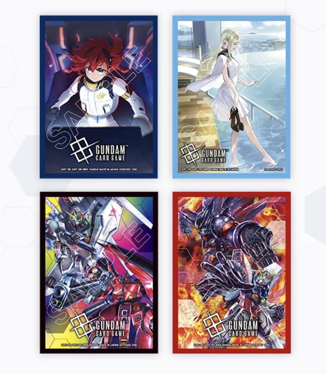 高達TCG 官方卡套 02