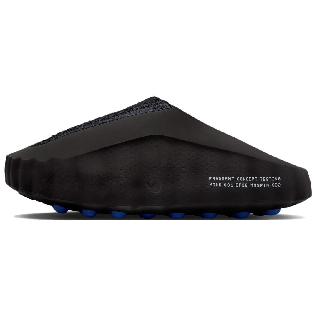 【代購】Nike x Fragment Design Mind 001 No Special Function Closed Toe Slippers Unisex Black IQ8502-001