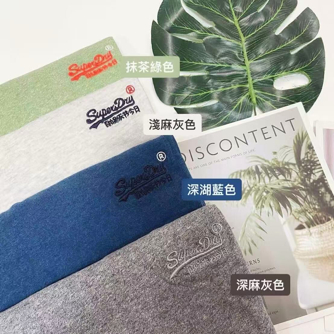 SUPERDRY SMALL LOGO TEE 刺繡字