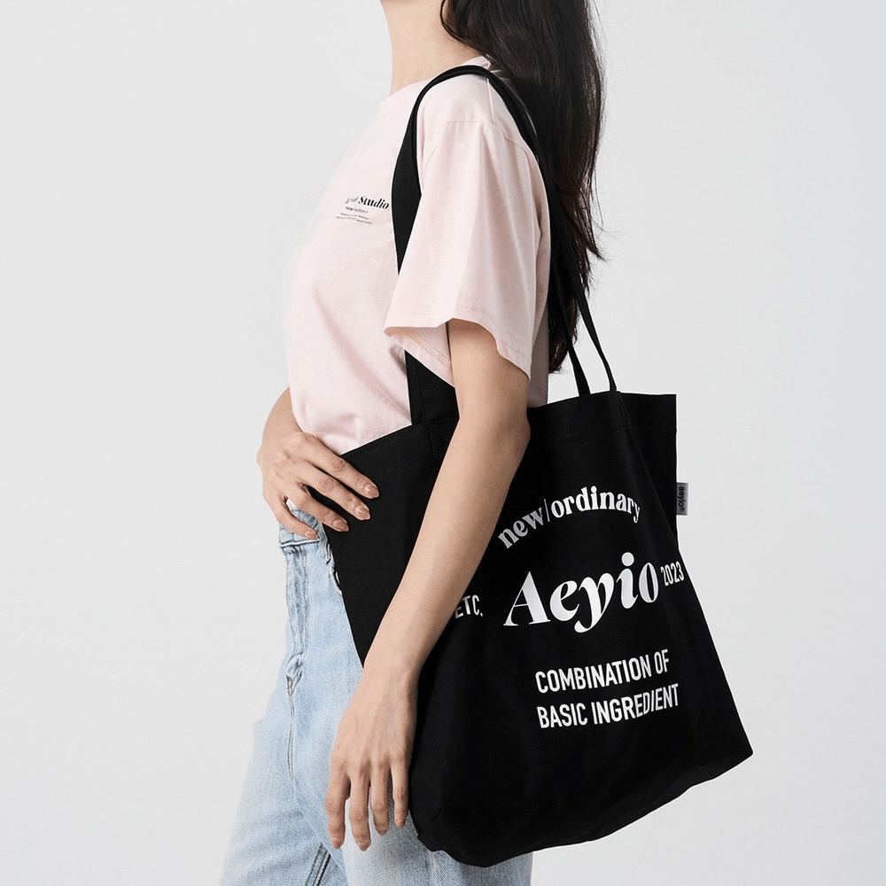 aeyio studio｜COTTON SHOULDER BAG_ASH3000 [4 colors]