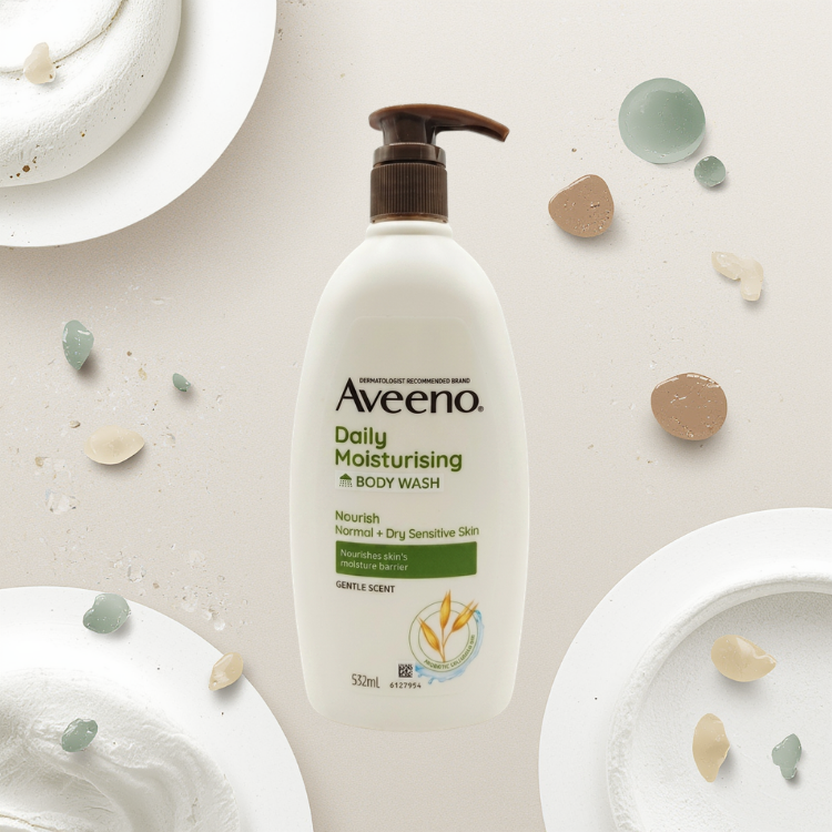 Aveeno 天然燕麥高效保濕沐浴露 532ml