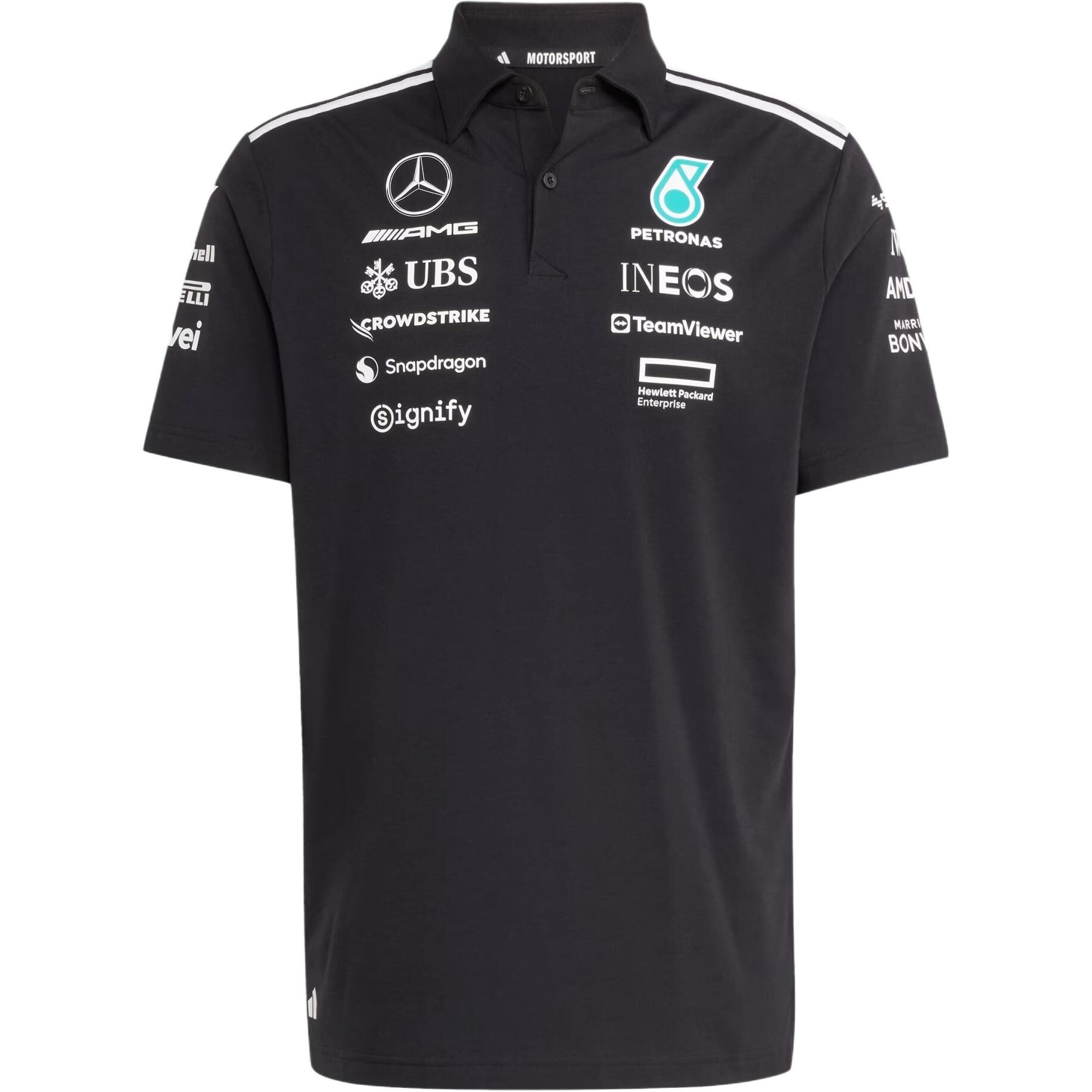 【代購】Adidas Mercedes Amg Petronas Formula One Team Polo JW5391