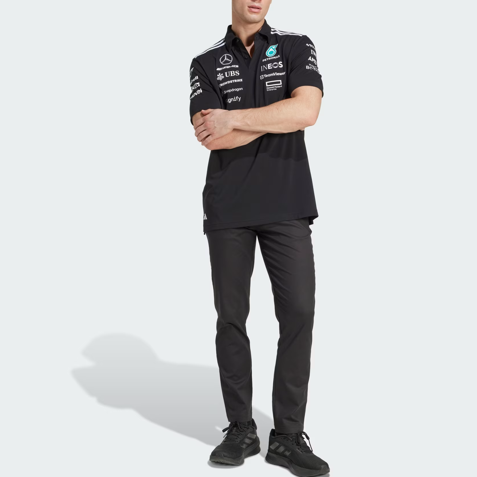 【代購】Adidas Mercedes Amg Petronas Formula One Team Polo JW5391