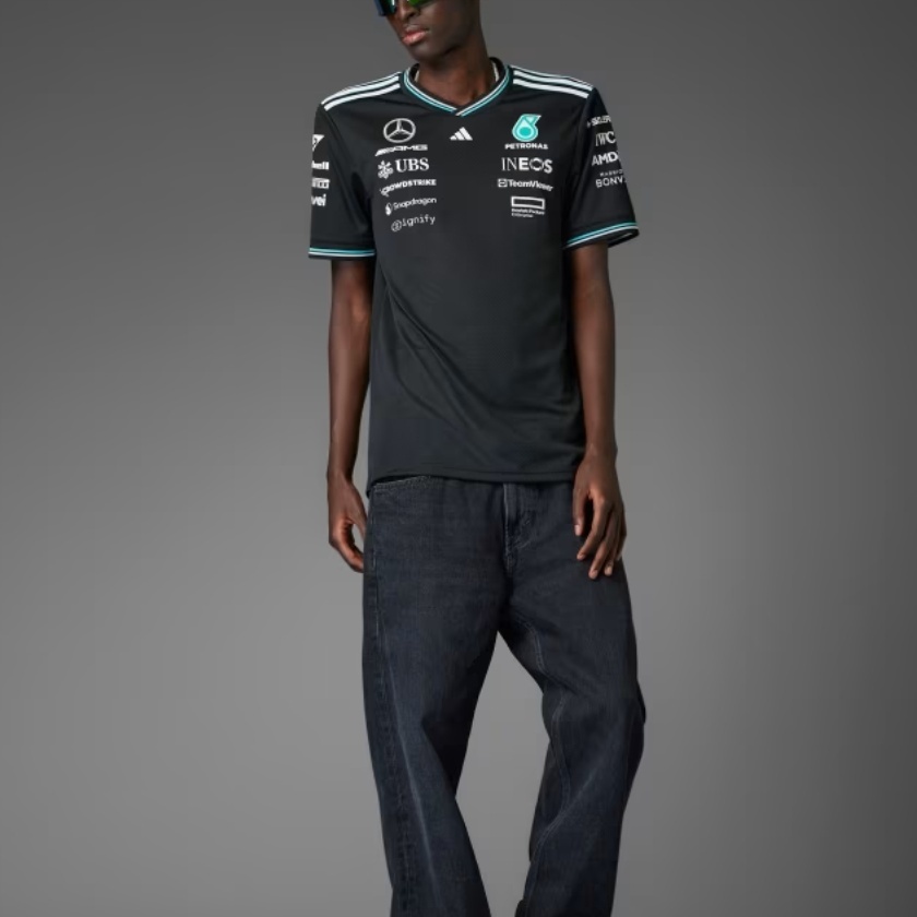 【代購】Adidas Pilot Mercedes-AMG Petronas Formula One Team T-shirt JY2607