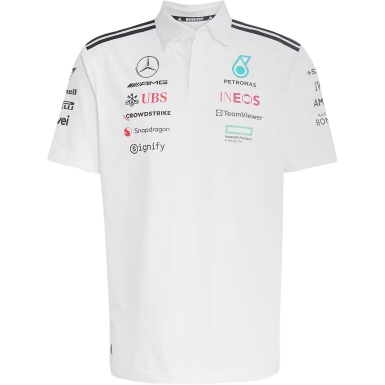 【代購】Adidas Mercedes Amg Petronas Formula One Team Polo JW0586