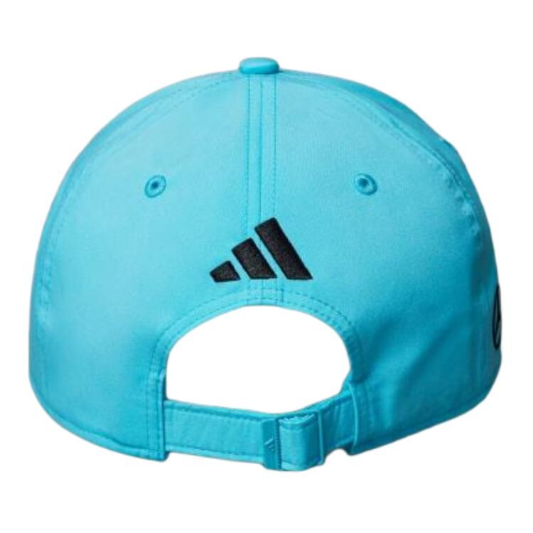 【代購】Adidas x Mercedes Benz/1001038 Polyester Baseball Caps Unisex Blue JW6269