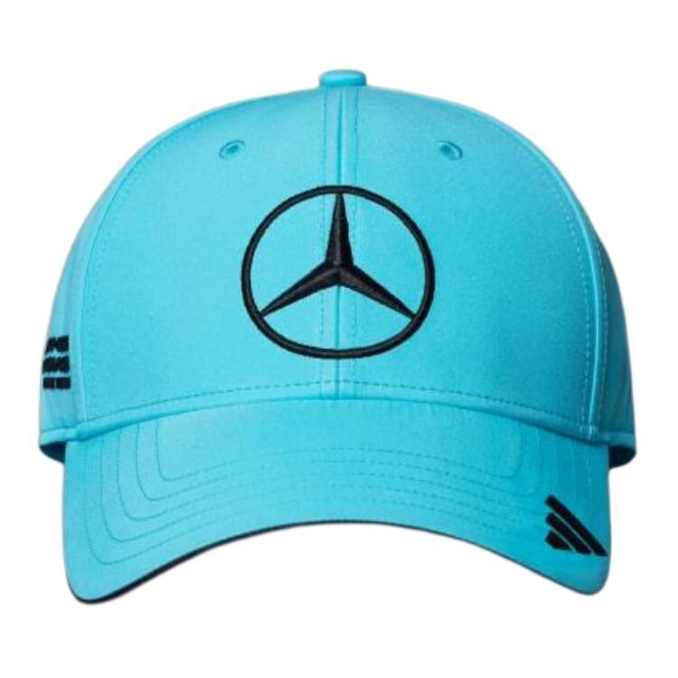 【代購】Adidas x Mercedes Benz/1001038 Polyester Baseball Caps Unisex Blue JW6269