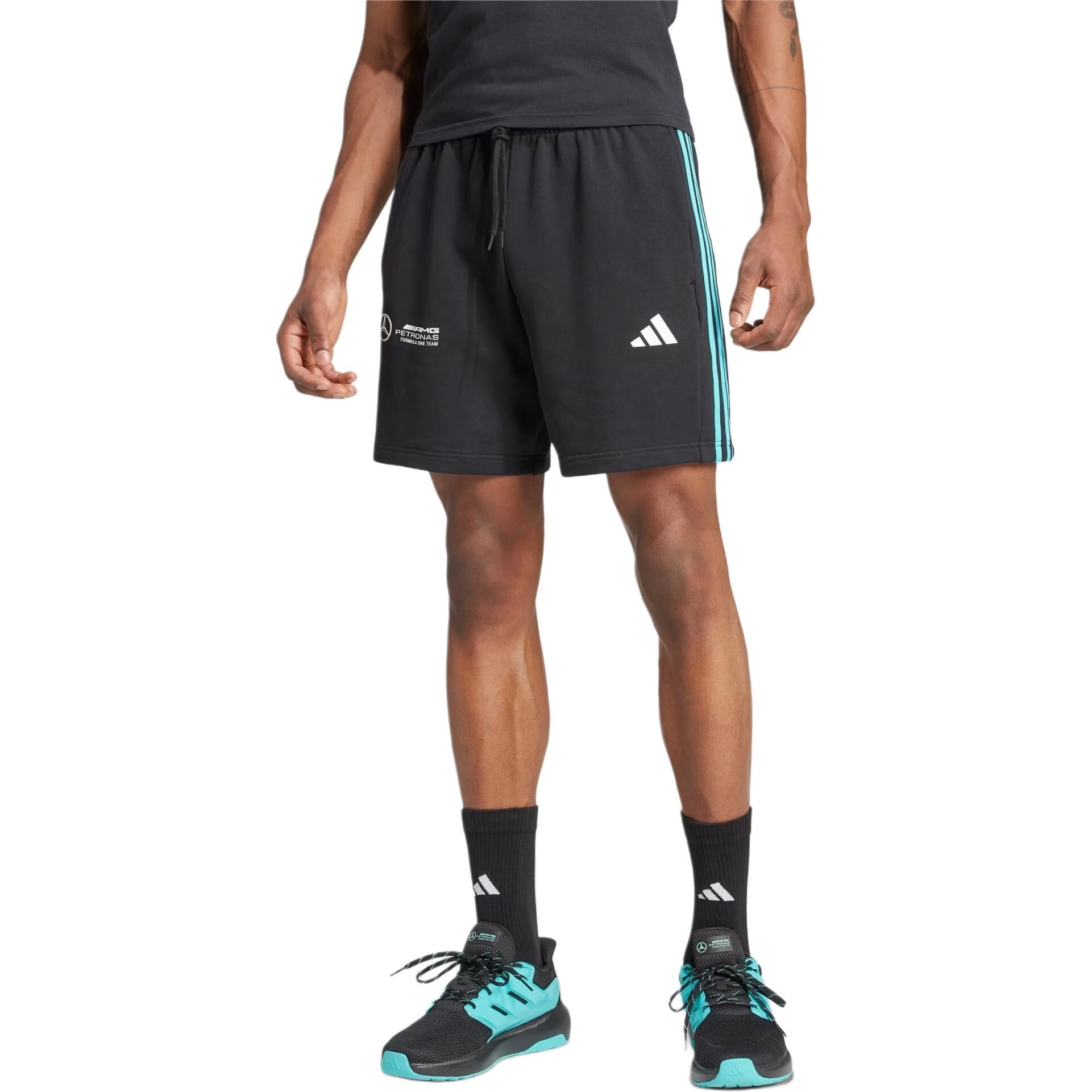 【代購】Adidas X Mercedes AMG Petronas Dna Track Shorts JV5429