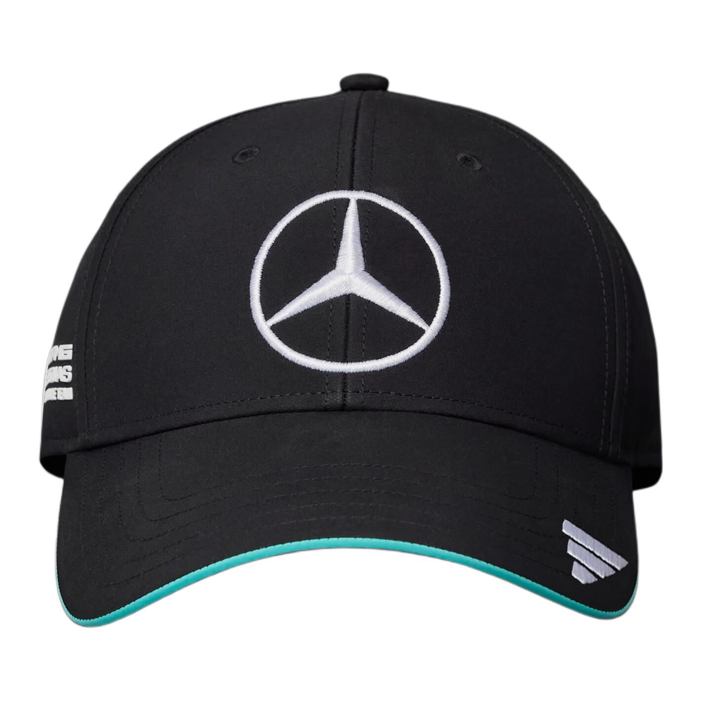 【代購】Adidas x Mercedes Benz/1001038 Polyester Baseball Caps Unisex Black JW6267