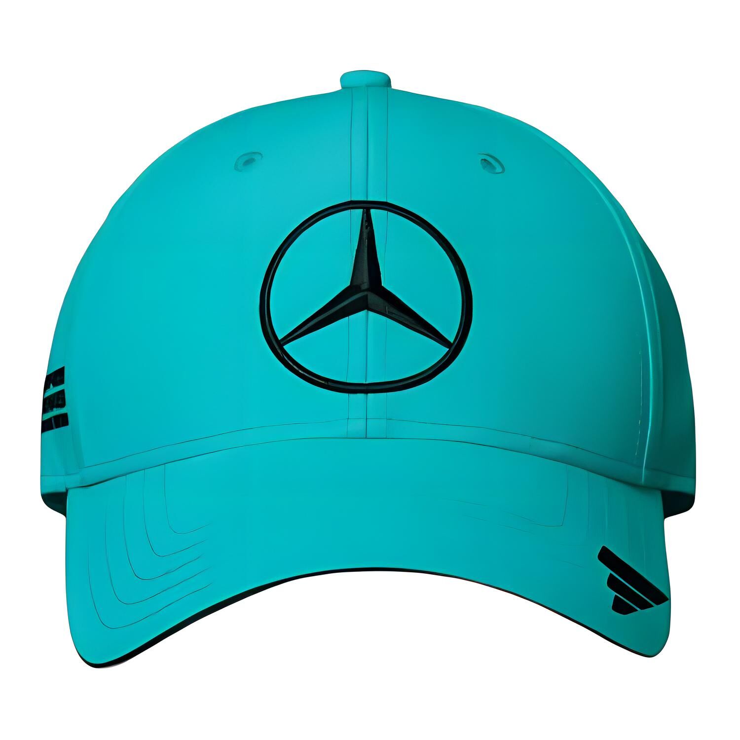 【代購】Adidas x Mercedes Benz/1001038 Polyester Baseball Caps Unisex Green JW6268