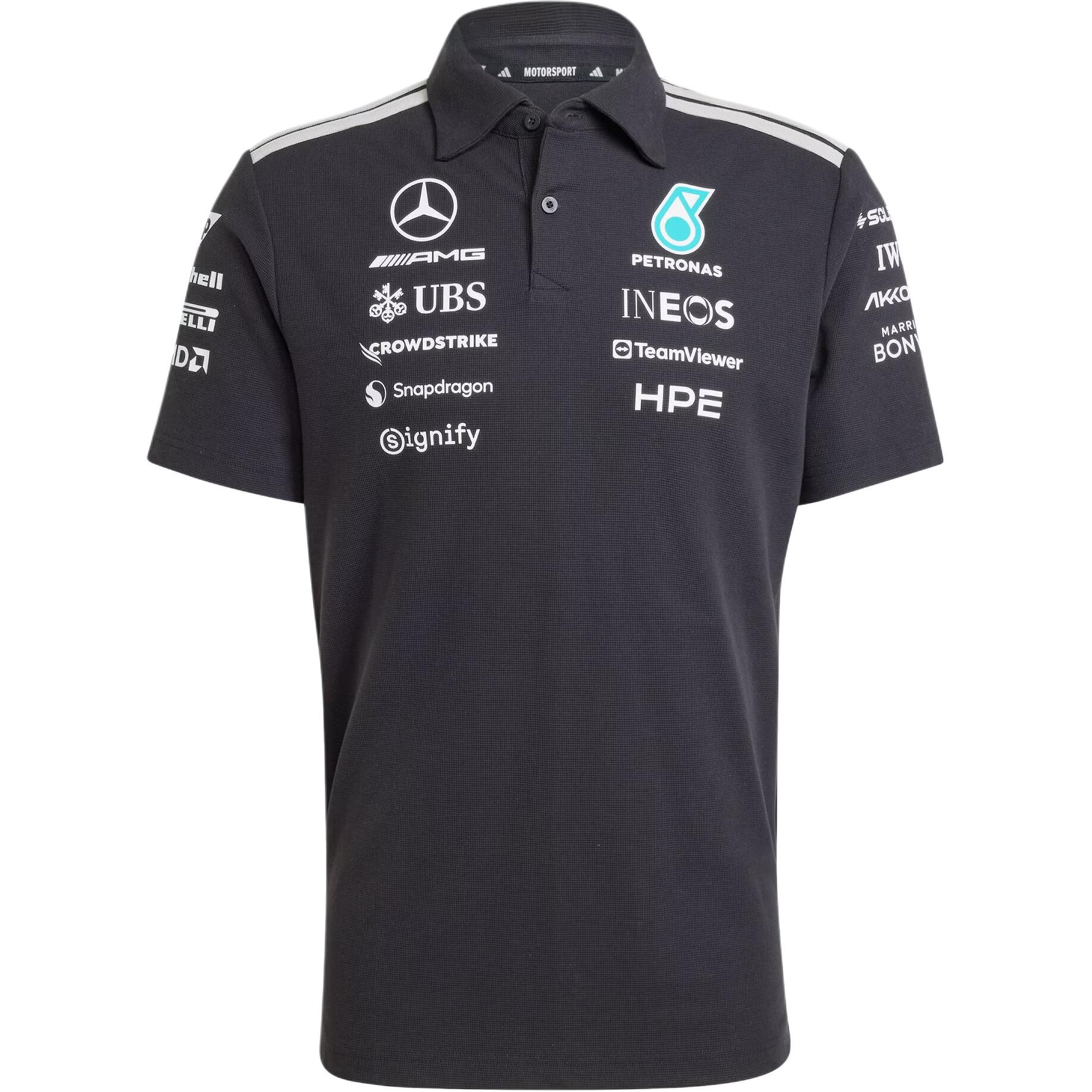 【代購】Adidas MERCEDES AMG PETRONAS FORMULA 1 TEAM Polo Shirt Men's KE5523
