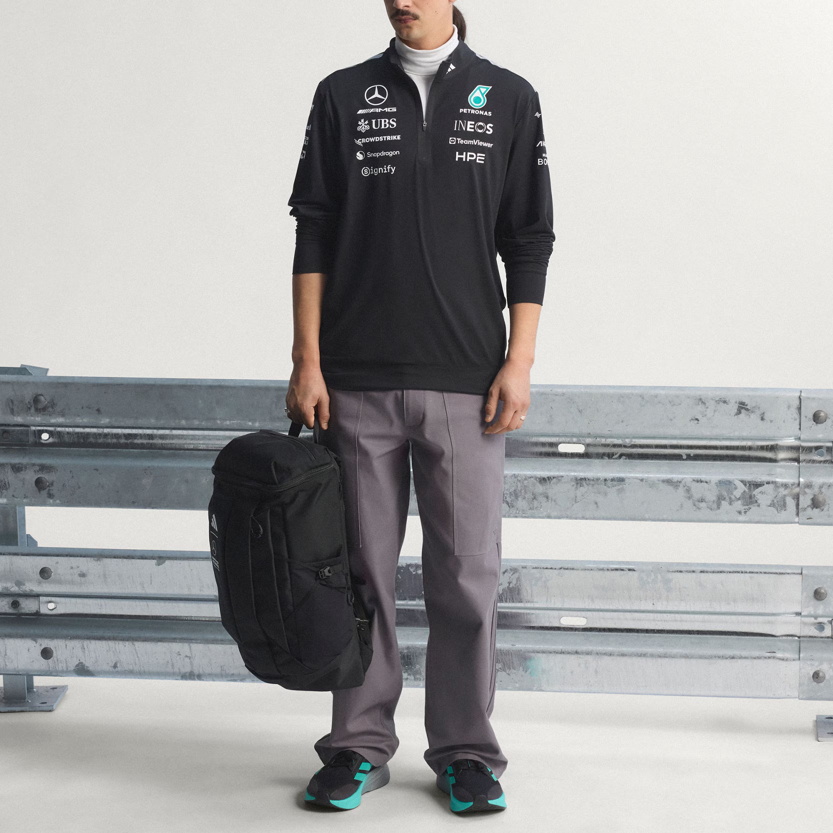 【代購】Adidas MERCEDES AMG Sweatshirt Men's KT3872