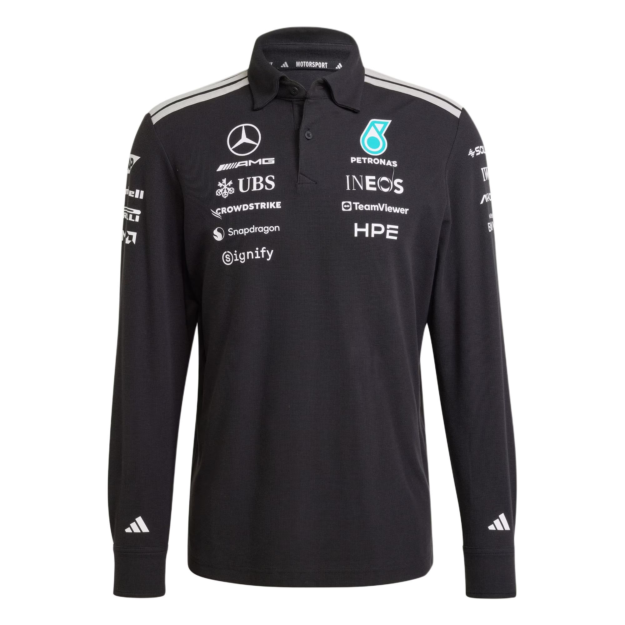 【代購】Adidas MERCEDES AMG PETRONAS FORMULA 1 TEAM POLO Shirt Men's KE5514