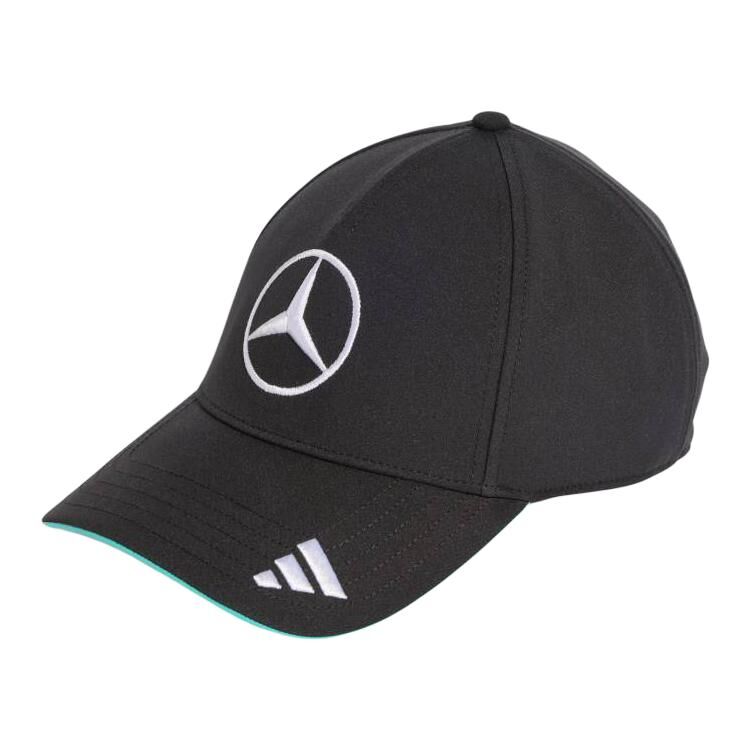 【代購】Adidas x Mercedes Benz Polyester Baseball Caps Unisex Black KE8300