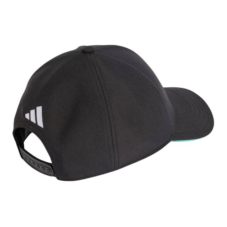 【代購】Adidas x Mercedes Benz Polyester Baseball Caps Unisex Black KE8300