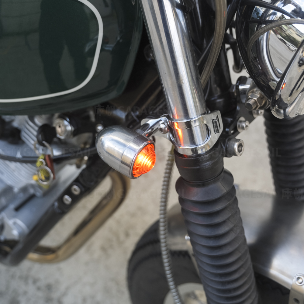 Mini Bullet turn signals - Polished