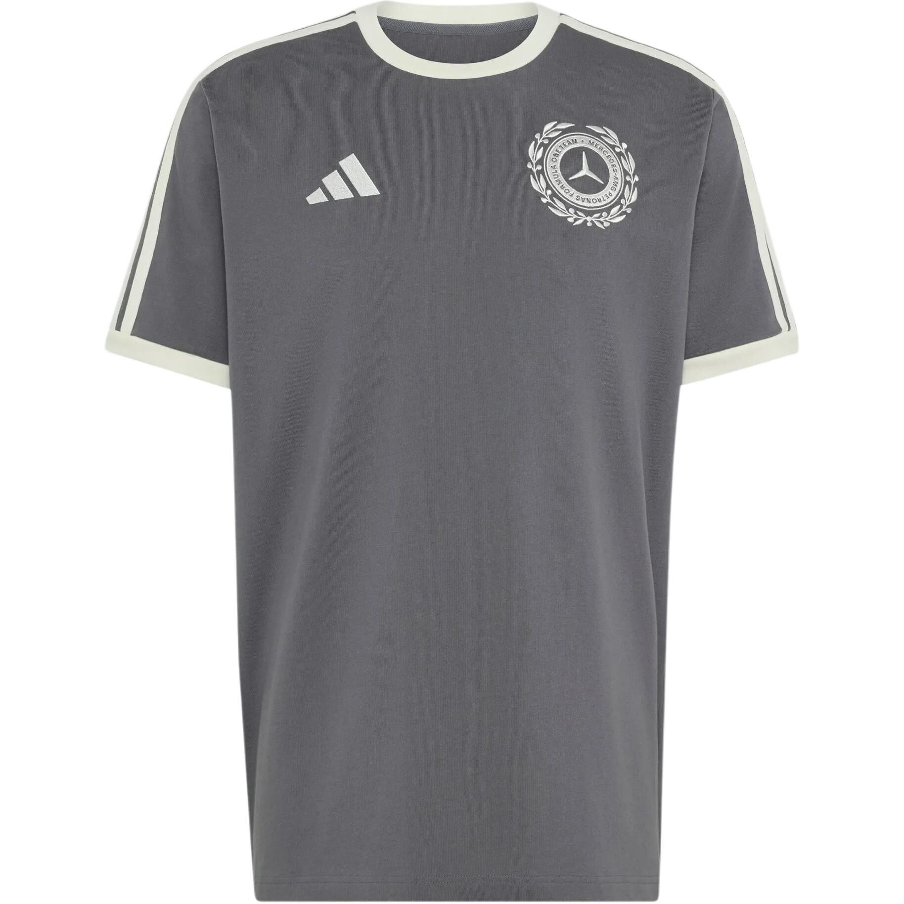 【代購】Adidas MERCEDES AMG PETRONAS FORMULA 1 TEAM SILVER ARROWS ICON Racing T Shirt Men's IB7013
