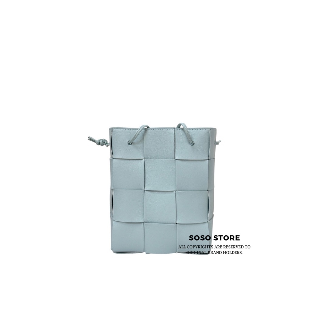 Bottega Veneta Mini Cassette - Glacier / -
