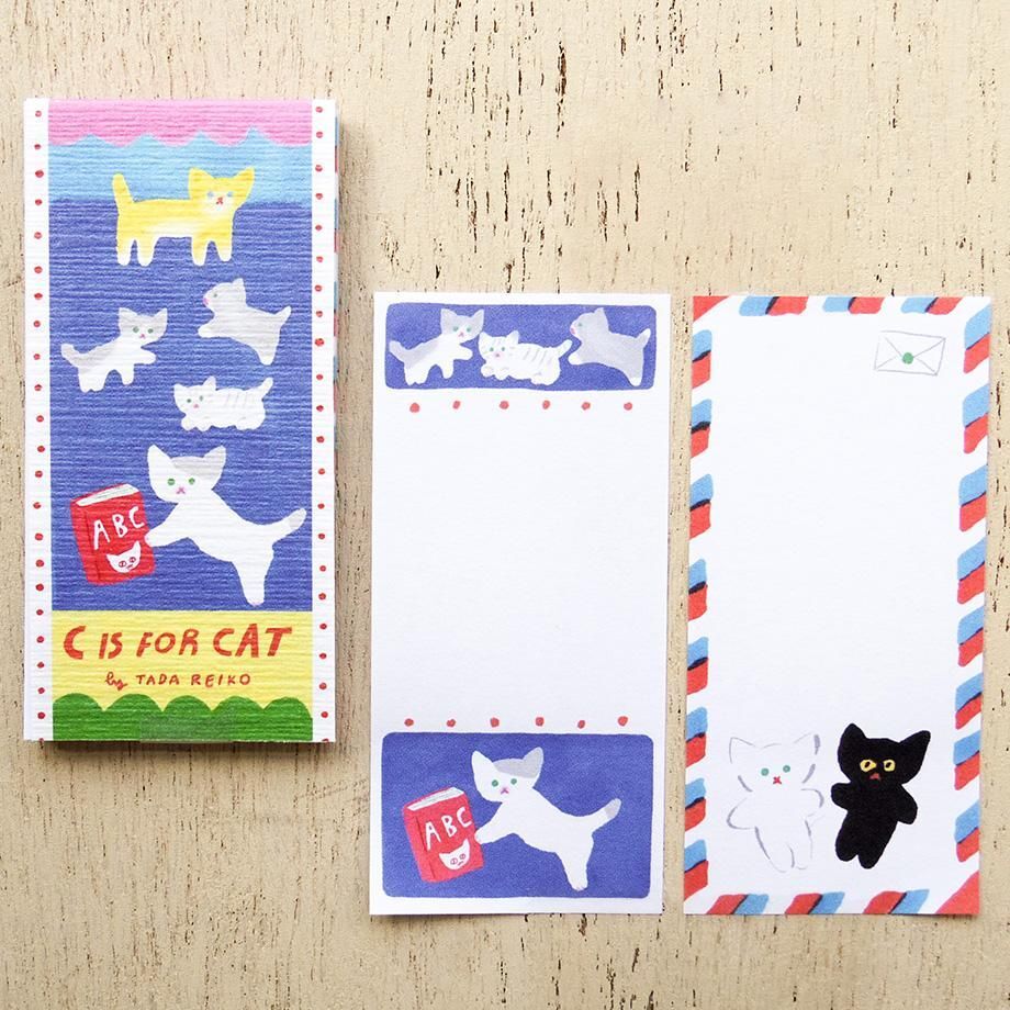 表現社／迷你便利貼／「多田玲子」C IS FOR CAT･THE GOOD DOGS