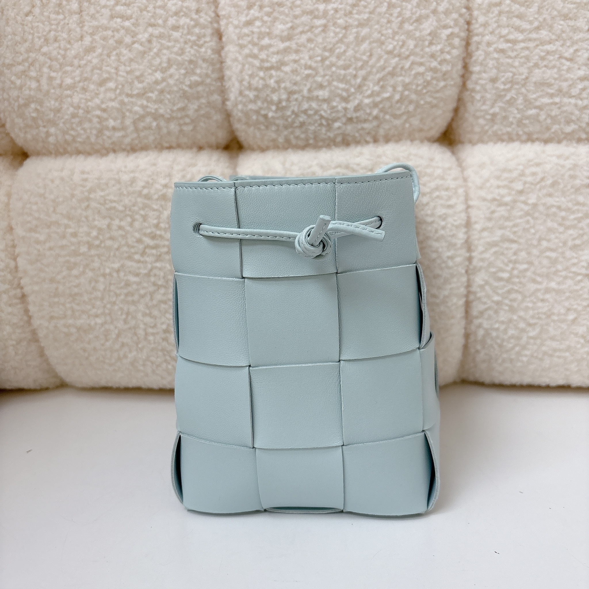 Bottega Veneta Mini Cassette - Glacier / -