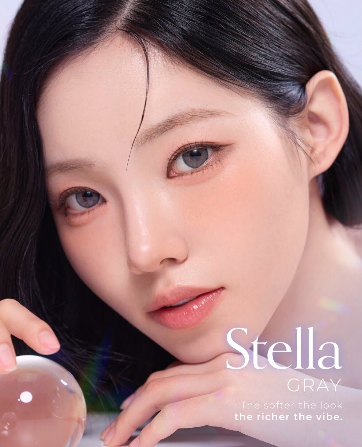 韓國GEO 彩色日拋_Stella Gray_10片裝