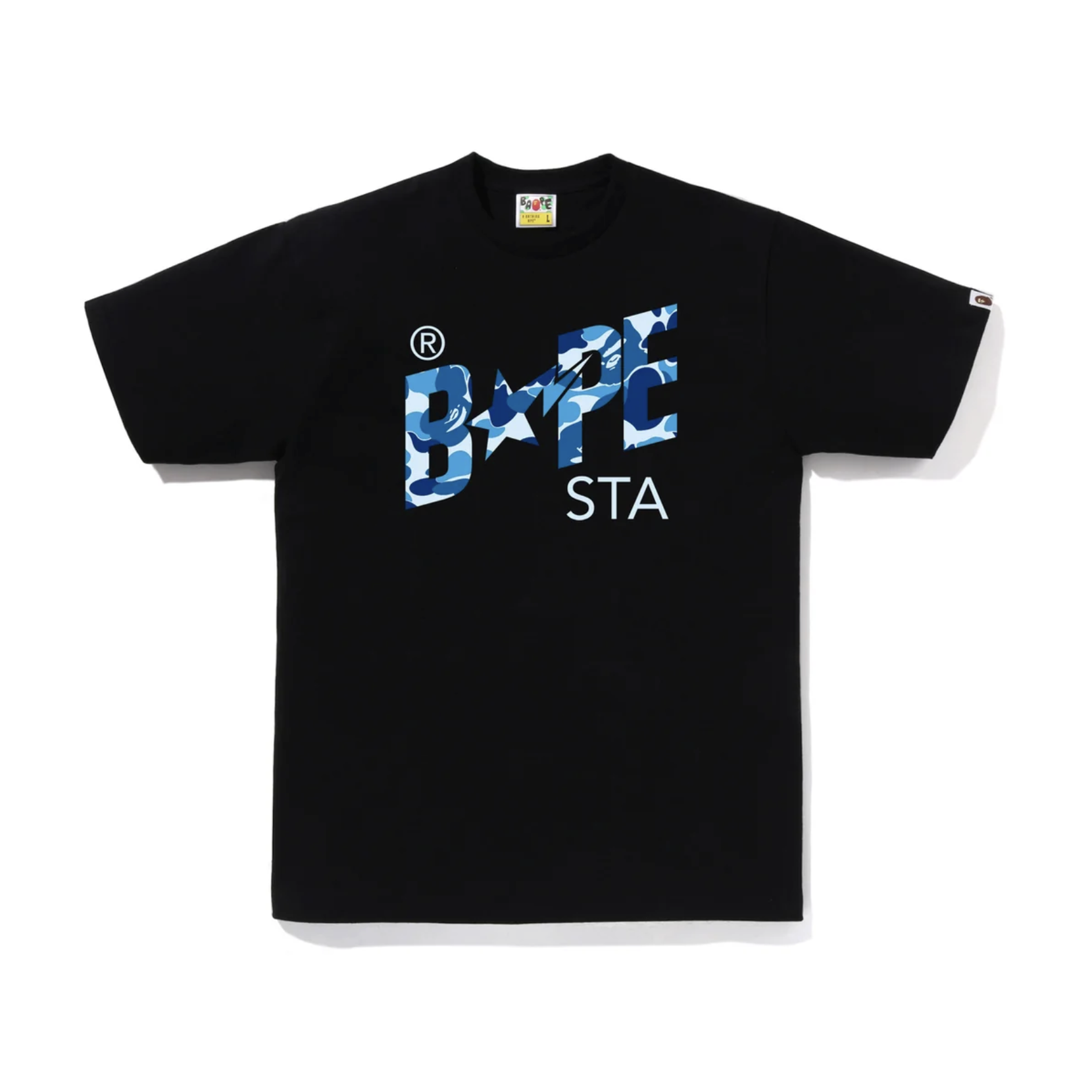 A BATHING APE BAPE  ABC CAMO STA TEE 迷彩 背後流星 短Ｔ黑藍/黑粉/黑綠/白藍/白粉/白綠-1M80110008