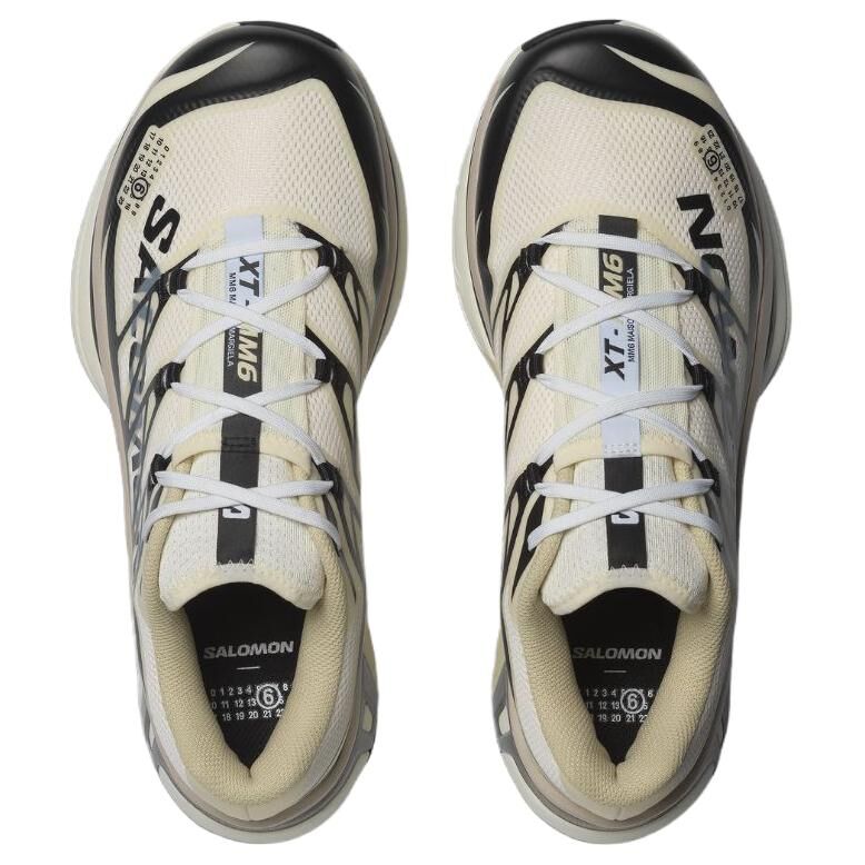 【代購】SALOMON x MM6 Maison Margiela XT MM 6 Running Shoes Unisex White Black L47949400