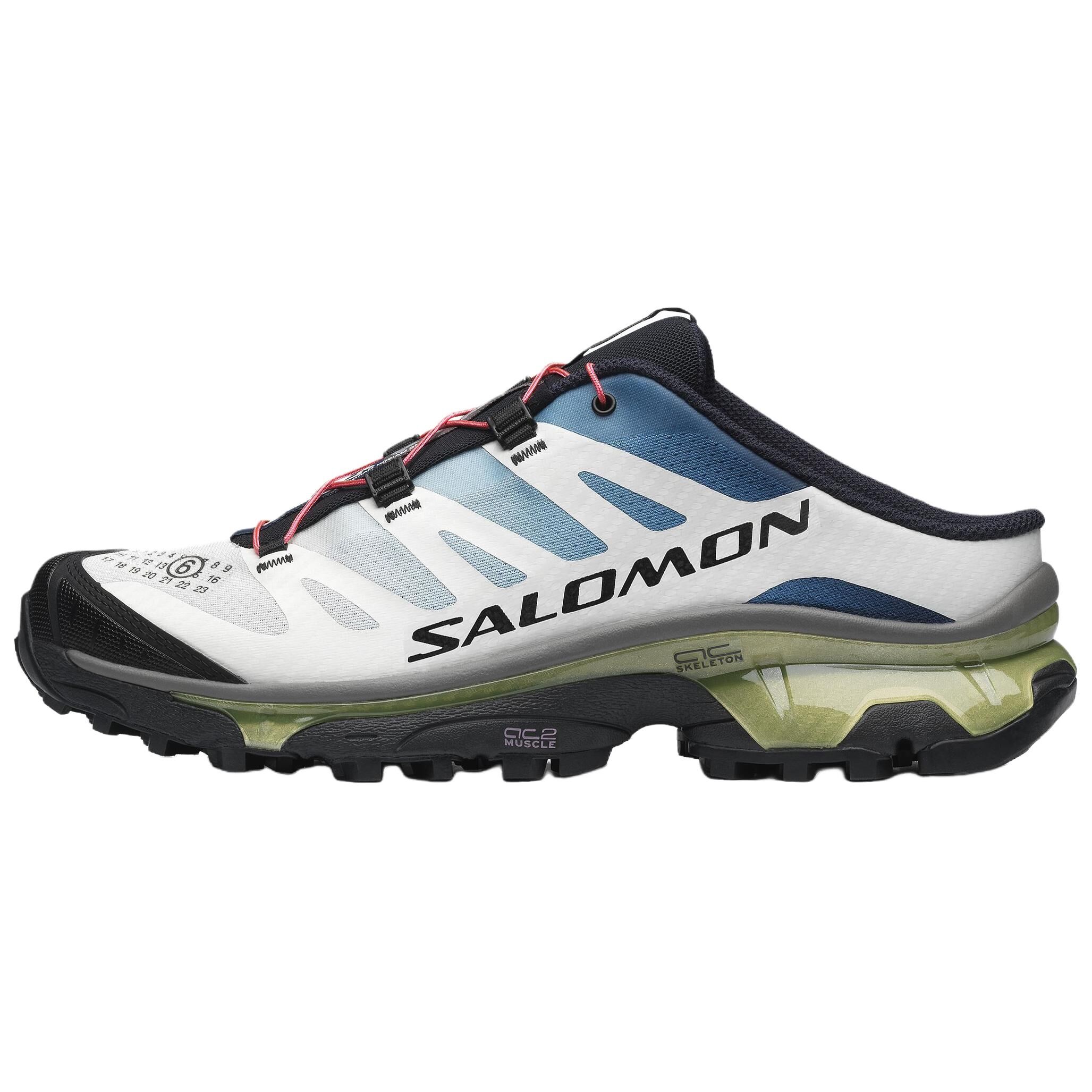【代購】SALOMON x MM6 Maison Margiela XT 4 Closed Toe Slippers Unisex White Black Blue L49201000