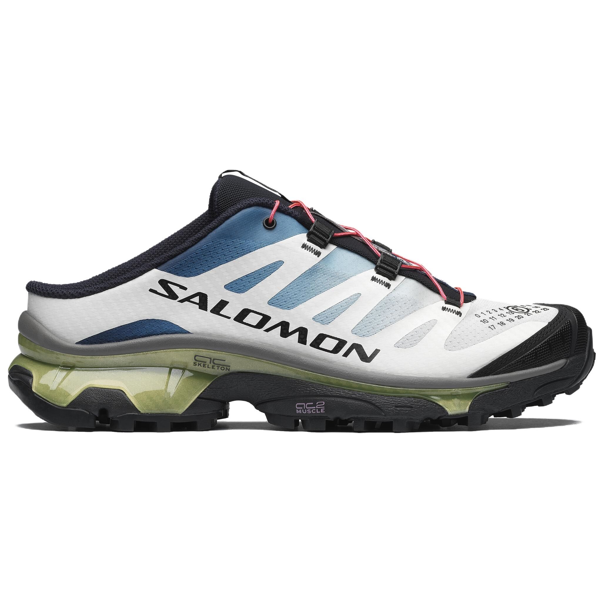 【代購】SALOMON x MM6 Maison Margiela XT 4 Closed Toe Slippers Unisex White Black Blue L49201000