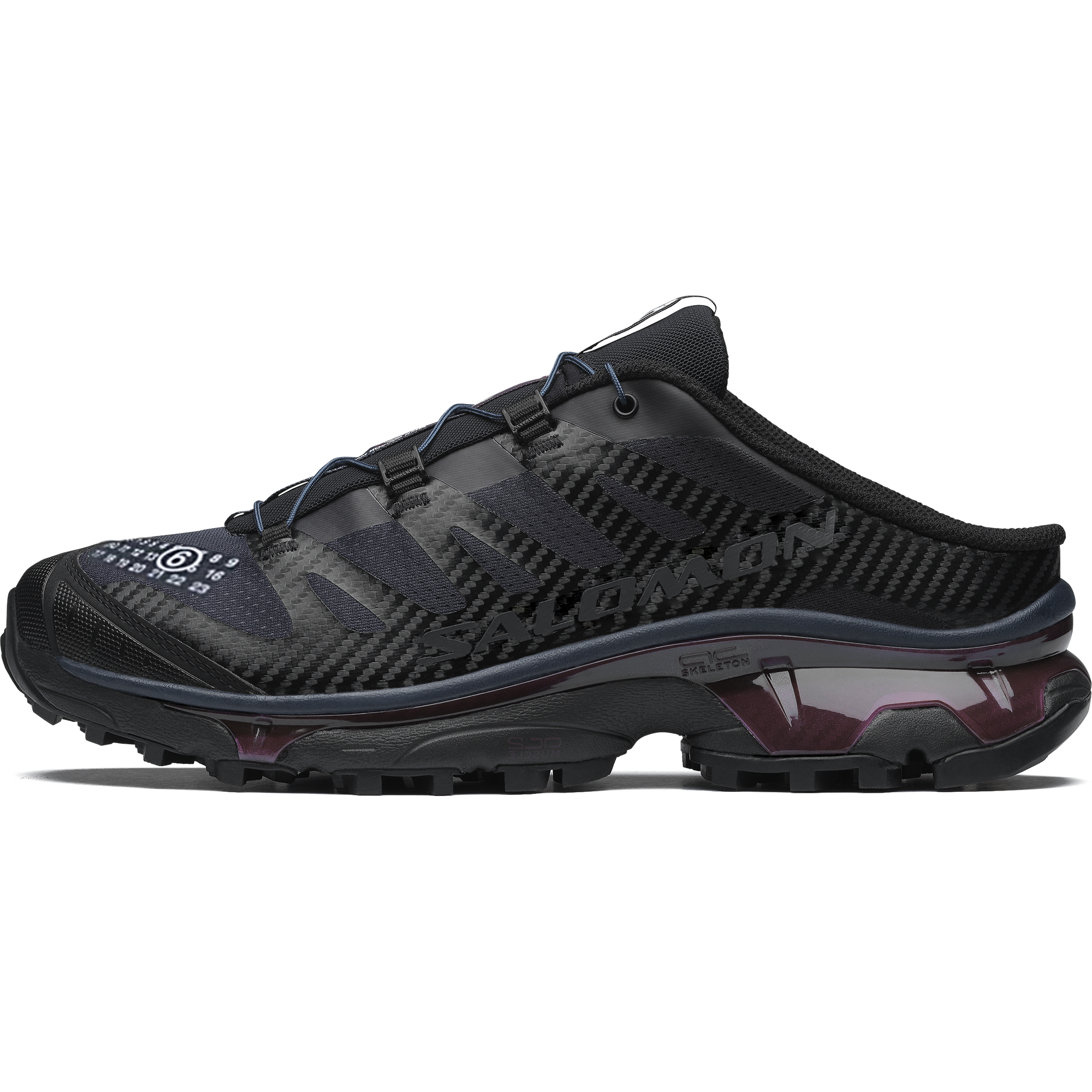 【代購】SALOMON x MM6 Maison Margiela XT 4 No Special Function Closed Toe Slippers Unisex Black L49201100